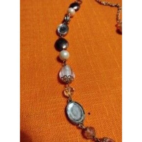 Unbranded Vintage beaded necklace 26"    J-3 - Picture 11 of 11
